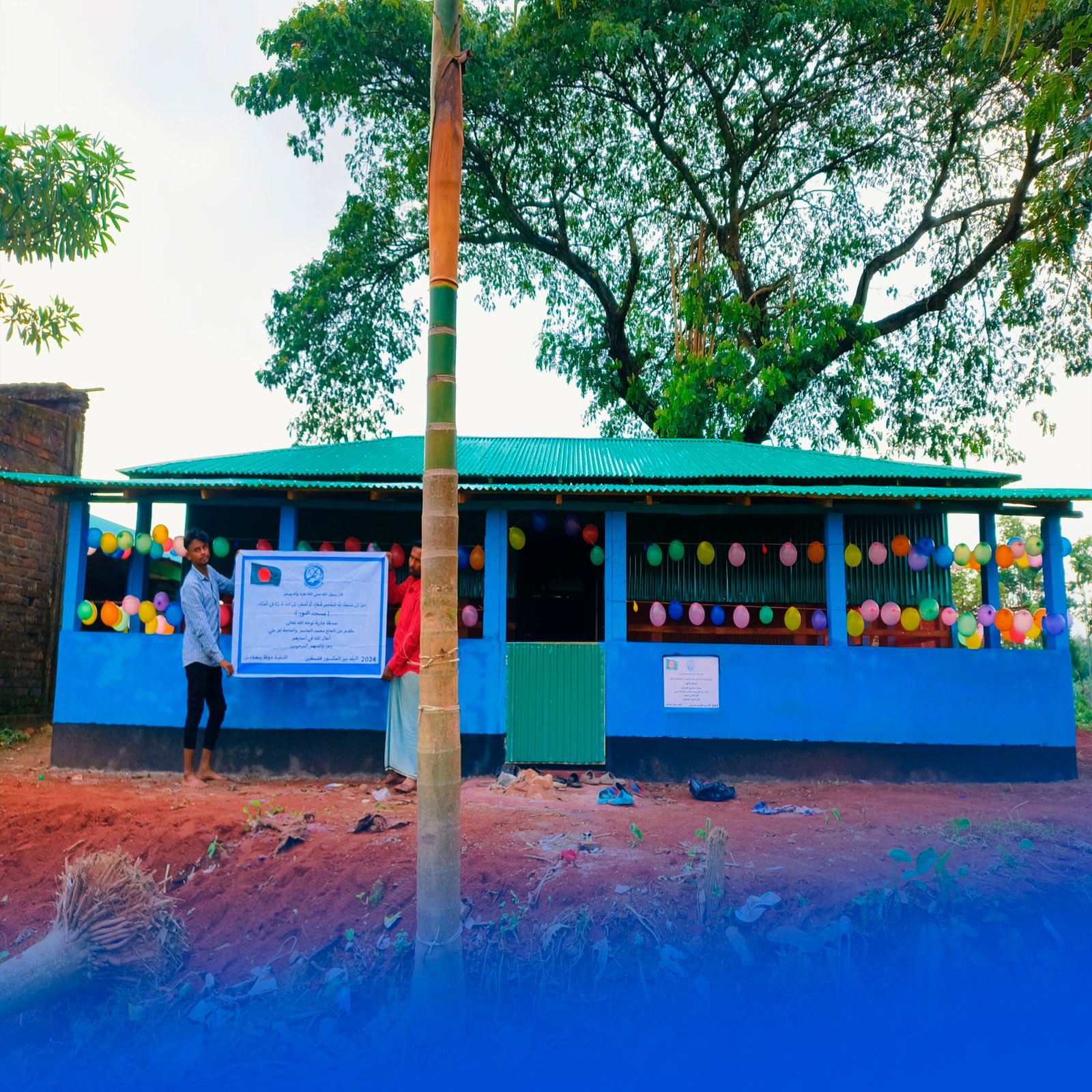 افتتاح مسجد النور في بنغلادش